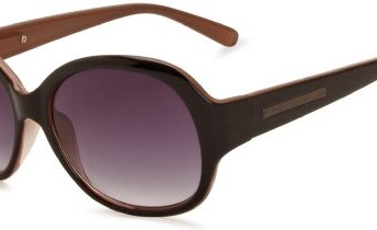 French-Connection-FCU601-Round-Frame-Womens-Sunglasses-BlackBrown-One-Size-0