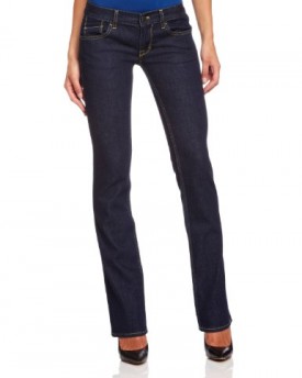 French-Connection-Nancy-Denim-Straight-Womens-Jeans-Dark-Enzyme-Size-12-0