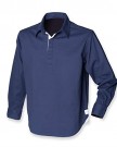Front-Row-Classic-Long-Sleeve-Sailing-Shirt-in-Navy-Size-L-0