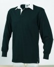 Front-Row-LSlv-Rugby-Shirt-in-Black-Size-L-0