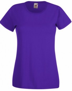 Fruit-Of-The-Loom-Lady-Fit-Valueweight-T-Shirt-Purple-M-0