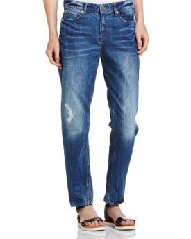 G-Star-Womens-3301-Tapered-Jeans-Wisk-Denim-in-Light-Aged-Destroy-24W-x-28L-0