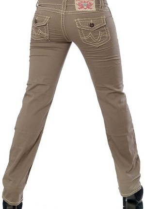 G017-Womens-Jeans-Straight-Leg-pants-ColorCoffeeSizes42-XL-0