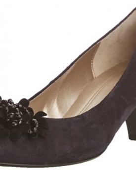 Gabor-Womens-Alenjo-Court-Shoes-9520216-BlueBlack-Suede-45-UK-375-EU-0