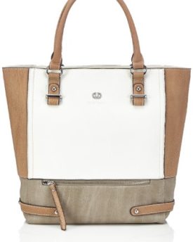 Gerry-Weber-Womens-Line-Up-Tote-Handbag-White-Wei-offwhite-101-Size-38x33x13-cm-B-x-H-x-T-0