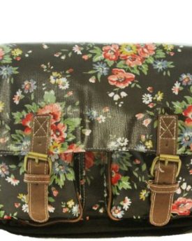 Girly-HandBags-New-Large-Celebrity-Designer-Flower-Print-Floral-Cross-Body-Satchel-Bag-Shoulder-School-Bag-0