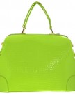 Girly-HandBags-New-Oversized-Patent-Doctor-Bag-Croc-Handbag-Shoulder-Top-Handle-Bag-Business-Elegant-Large-Lime-Green-0