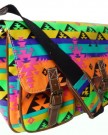 Girly-handbags-New-Aztec-Print-Designer-Oilcloth-Celebrity-Crossbody-Satchel-School-Bag-0-1