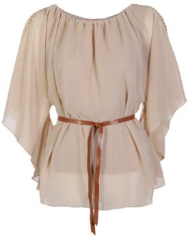 Gold-Studded-Chiffon-Oversize-Kimono-Batwing-Belted-Top-Tunic-Party-Evening-Stone-Beige10-0