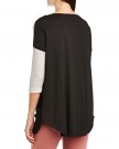 Great-Plains-Womens-FWeight-Col-Blck-Crew-Neck-Long-Sleeve-Top-Bottle-Green-Combo-Size-14-Manufacturer-SizeLarge-0-0
