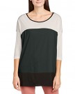 Great-Plains-Womens-FWeight-Col-Blck-Crew-Neck-Long-Sleeve-Top-Bottle-Green-Combo-Size-14-Manufacturer-SizeLarge-0