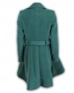 Grey-Wool-Feel-Womens-Zip-Belted-Flare-Fitted-Coat-12-Green-0-0