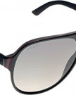 Gucci-1065-Black-Red-Green-FrameGrey-Gradient-Polarized-Lens-Plastic-Sunglasses-0