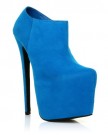 H8-Turquoise-Faux-Suede-Stilleto-Very-High-Heel-Platform-Shoe-Boots-Size-UK-4-EU-37-0-0