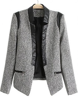 HANHE-Womens-Fashion-Blazer-Style-Long-Sleeve-Woollen-Jacket-Coat-Grey-M-0