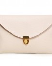 HDE-Womens-Envelope-Clutch-Purse-Handbag-Cream-0-5