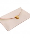 HDE-Womens-Envelope-Clutch-Purse-Handbag-Cream-0-7