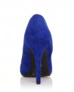 HILLARY-Electric-Blue-Faux-Suede-Stilleto-High-Heel-Classic-Court-Shoes-Size-UK-7-EU-40-0-2