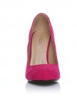 HILLARY-Fuchsia-Faux-Suede-Stilleto-High-Heel-Classic-Court-Shoes-Size-UK-5-EU-38-0-3