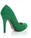 HILLARY-Green-Faux-Suede-Stilleto-High-Heel-Classic-Court-Shoes-Size-UK-5-EU-38-0-1