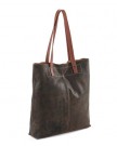 HYDESTYLE-Crackle-Distressed-Leather-Ladies-Tote-Shopper-Bag-LB1518-Brown-0