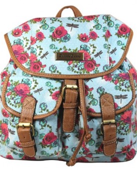 Hayley-Rose-Daisy-and-Dragon-Fly-Print-Backpack-Rucksack-in-Light-Blue-SWANKYSWANS-0