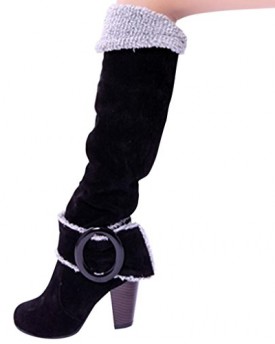 Hee-Grand-Women-Fashion-Thick-Heel-Boots-UK-55-Black-0