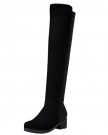 Hee-Grand-Women-Over-the-Knee-Length-Round-Toe-Riding-Boots-Slouchy-Low-Heel-Boots-UK-4-Black-0