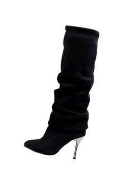 Hee-Grand-Womens-High-knee-Boots-Black-45-0