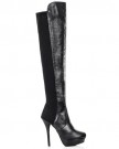 Heeled-Platform-Over-Knee-Boots-Black-Synthetic-Leather-UK-3-0-0