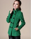 Hengsong-6-Colours-Women-Wool-Blend-Double-breasted-Jacket-Short-Coat-Autumn-Outerwear-S-Bust-80cm-Green-0