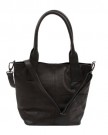 Hftgold-Womens-BAG-No-77-Handbag-Black-Schwarz-black-2-Size-38x30x15-cm-B-x-H-x-T-0-1