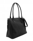 Hftgold-Womens-BAG-No-82-Handbag-Black-Schwarz-black-2-Size-34x31x14-cm-B-x-H-x-T-0-0