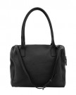 Hftgold-Womens-BAG-No-82-Handbag-Black-Schwarz-black-2-Size-34x31x14-cm-B-x-H-x-T-0-1