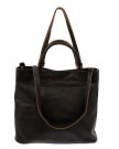 Hftgold-Womens-G-BAG-No-02-Edition-Gold-Handbag-Brown-Braun-vintage-brown-447-Size-40x35x12-cm-B-x-H-x-T-0-1