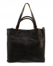 Hftgold-Womens-G-BAG-No-02-Edition-Gold-Handbag-Brown-Braun-vintage-brown-447-Size-40x35x12-cm-B-x-H-x-T-0