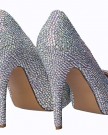 Honeystore-Womens-Bridal-Rhinestone-High-Heel-Leather-Court-Shoes-Multicolored-15-UK-0-2
