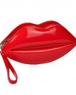 Hot-Fashion-Lady-Evening-Party-Red-Lips-Clutch-Chain-Patent-Leather-Shouder-Bag-0