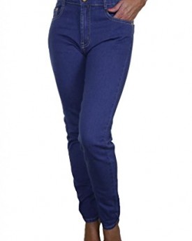 ICE-1453-Womens-Plus-Size-Stretch-Denim-Jeans-Gold-Rivets-Mid-Blue-16-0