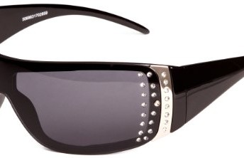 Iconeyewear-Chantelle-Wrap-Womens-Sunglasses-BlackClear-One-Size-0
