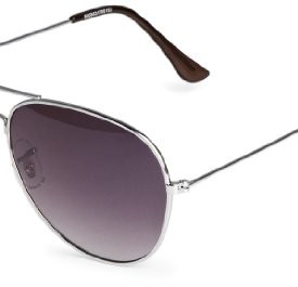 Iconeyewear-Washington-Aviator-Unisex-Adult-Sunglasses-SilverSmoke-One-Size-0