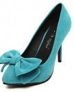 Instyleshoes-Women-Suede-Pointy-Toe-High-Heels-Bowknot-Pumps-Elegant-Prom-Shoes-38-Blue-0-0