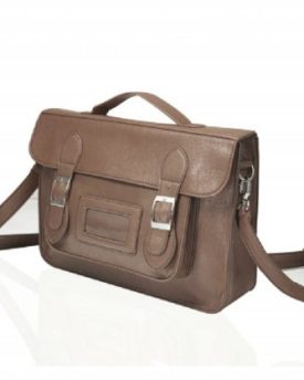 Intrigue-Tan-Faux-Leather-Satchel-0