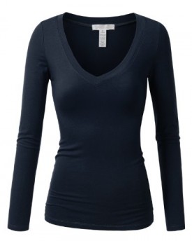 JTOMSON-Womens-Basic-Long-Sleeve-Solid-T-Shirt-0