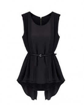 Jacentown-New-Fashion-Womens-Casual-Irregular-Sleeveless-Chiffon-Blouse-Tops-Shirt-Black-M-0