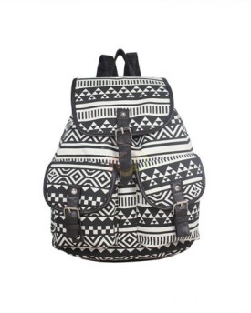K9D-Lady-Ethnic-Style-Bookbag-Travel-Rucksack-School-Bag-Satchel-Canvas-Backpack-0-1