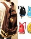 K9Q-Women-Girl-Pig-Nose-Canvas-Backpack-School-Bag-Book-Bag-Travel-Rucksack-Shoulder-Bag-Satchels-Shipped-With-Tracking-No-A-Exclusive-Gift-Blue-0-0