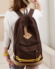 K9Q-Women-Girl-Pig-Nose-Canvas-Backpack-School-Bag-Book-Bag-Travel-Rucksack-Shoulder-Bag-Satchels-Shipped-With-Tracking-No-A-Exclusive-Gift-Blue-0-5