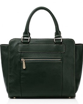 Katia-Genuine-Leather-Top-Handle-Bag-Tote-Handbag-Cross-Body-Bag-with-Single-Shoulder-651-dark-green-0