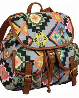 Kelsey-Multi-Aztec-Print-Rucksack-Backpack-School-Bag-Grey-Base-SWANKYSWANS-0